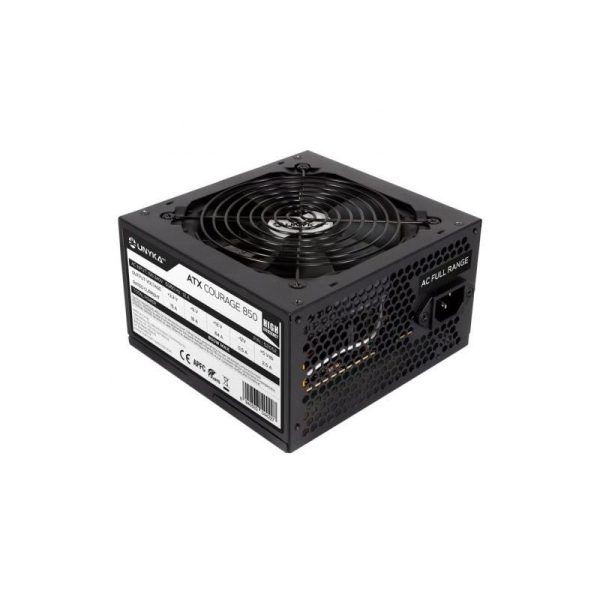 FUENTE DE ALIMENTACION UNYKA 850W GAMING COURAGE BLACK