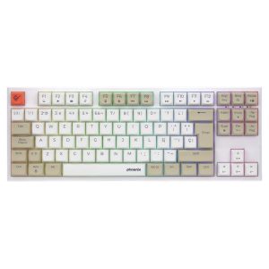 TECLADO PHOENIX ROYAL GAMING MECANICO USB RGB WHITE