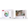 ALTAVOZ BLUETOOTH F42 + MICRÓFONO + EFECTOS LED AZUL XO - Imagen 3