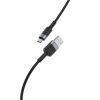 CABLE NB198MC CARGA RAPIDA 2.4A MICRO USB A USB  1 METRO  NEGRO