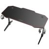 MESA GAMING PRO800 XL FIBRA CARBONO  LUZ RGB  ALFOMBRILLA 140CM MUVIP - Imagen 3