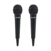 PACK 2 MICRÓFONOS CON CABLE MIC KARAOKE ST12 BIWOND