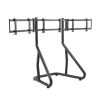 STAND PARA TRES TELEVISORES RACING SIMULATOR COCKPIT SEAT CROMAD - Imagen 2