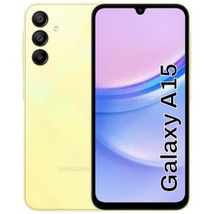 Samsung Galaxy A15 6.5" 4GB 128GB Yellow (SM-A155F) Internacional