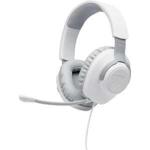 AURICULARES + MICROFONO JBL QUANTUM 100 GAMING JACK 3.5 WHITE