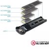 CAJA EXTERNA TOOQ ALUMINIO SSD M.2 NVME USB 3.1 BLUE - Imagen 4
