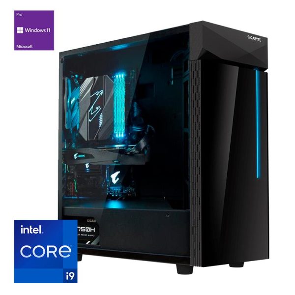 ORDENADOR GAMING GIGABYTE CRISTAL I9 11900K 16GB SSD1TBNVME R.LIQ 850W W11P