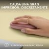 RATON LOGITECH PEBBLE 2 M350S WIRELESS ROSE - Imagen 4