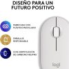 RATON LOGITECH PEBBLE 2 M350S WIRELESS WHITE - Imagen 8