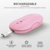 RATON TRUST PUCK RECARGABLE WIRELESS BLUETOOH PINK - Imagen 6