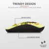 RATON TRUST SKETCH SILENT CLICK WIRELESS YELLOW - Imagen 4