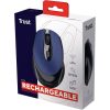 RATON TRUST ZAYA RECARGABLE WIRELESS BLUE - Imagen 11