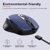 RATON TRUST ZAYA RECARGABLE WIRELESS BLUE - Imagen 5
