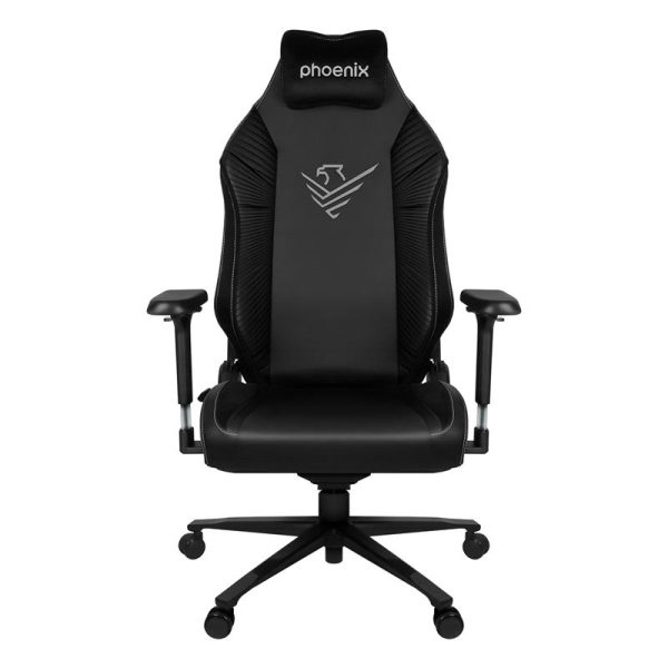 SILLA GAMING PHOENIX MONARCH CUERO TALLA R BLACK