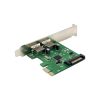 TARJETA CONCEPTRONIC PCI-EX 2 PUERTOS USB 3.0 PERFIL BAJ - Imagen 3
