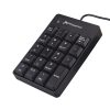 TECLADO NUMERICO PHOENIX KEYPAD USB 19 TECLAS BLACK - Imagen 2
