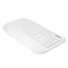 TECLADO PHOENIX K201 ERGONOMICO WIRELESS WHITE - Imagen 2