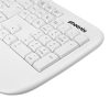 TECLADO PHOENIX K201 ERGONOMICO WIRELESS WHITE - Imagen 4