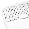 TECLADO PHOENIX K201 ERGONOMICO WIRELESS WHITE - Imagen 5
