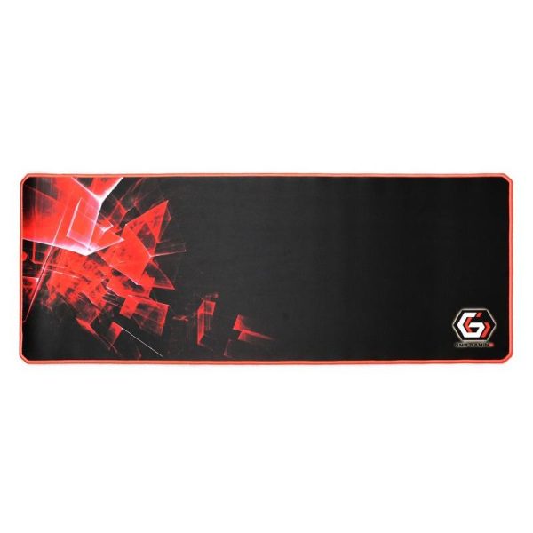 ALFOMBRILLA GEMBIRD GAMING XL 350X900MM BLACK RED