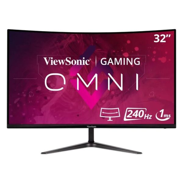 MONITOR GAMING VIEWSONIC 32 240HZ CURVO MULTIM HDMI DP 3YR GAR