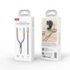 CABLE ADAPTADOR TIPO C A 2 MINI JACK HEMBRA XO - Imagen 2