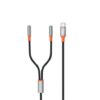 CABLE ADAPTADOR TIPO C A 2 MINI JACK HEMBRA XO