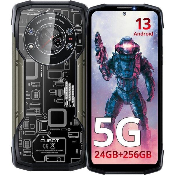 COMANDERO PDA SMARTPHONE CUBOT KINGKONG STAR 6.78 12G 256G 5G NFC RUGE