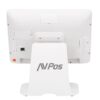 TPV AVPOS K5000 ALUMINIO 15 TACTIL I7 8GB SSD128 W10P WHITE 3YR GARANTIA - Imagen 4