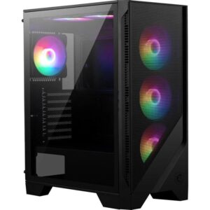 CAJA ORDENADOR GAMING MSI MAG FORCE 120A AIRFLOW ATX RGB BLACK