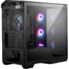 CAJA ORDENADOR GAMING MSI MAG PANO M100R PZ ATX RGB BLACK - Imagen 4