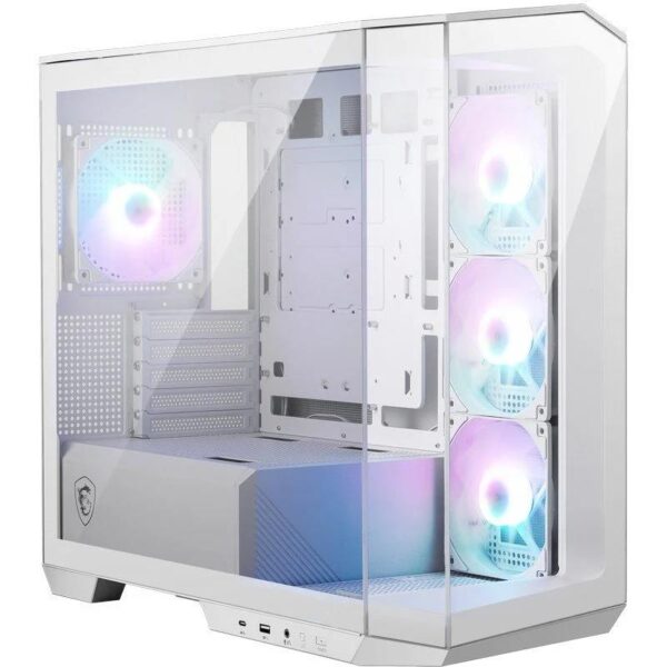 CAJA ORDENADOR GAMING MSI MAG PANO M100R PZ ATX RGB WHITE