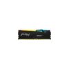 MEMORIA RAM KINGSTON 8GB DDR5 5200MHZ RGB BLACK - Imagen 2