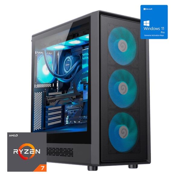 ORDENADOR GAMING STORM RGB RYZEN 7 5700G 16G SSD500 NVME REF.LIQ 700W W11PR