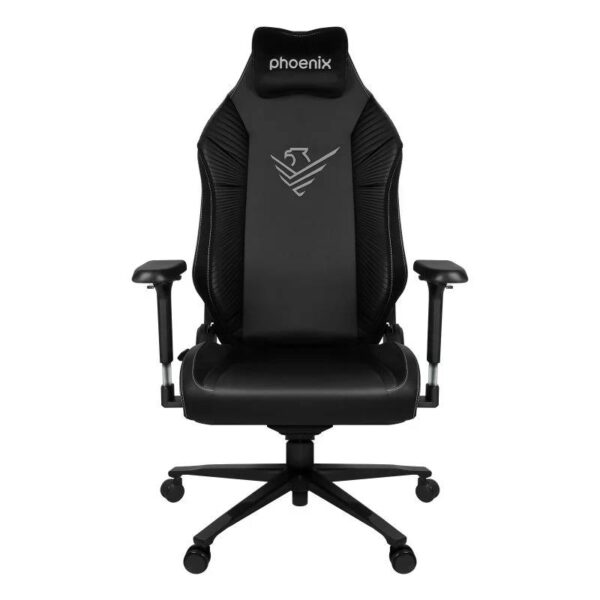 SILLA GAMING PHOENIX CUERO MONARCH TALLA XL BLACK