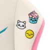 SILLA GAMING PHOENIX NOVA CUERO CREAM EDITION WHITE PINK - Imagen 7