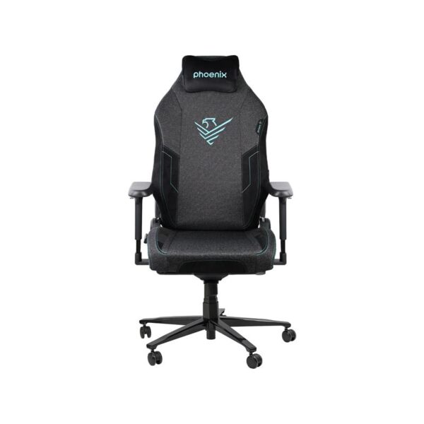 SILLA GAMING PHOENIX TELA MONARCH TALLA XL BLACK BLUE