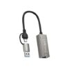ADAPTADOR DE RJ45 A USB-A Y USB-C HUB018 XO
