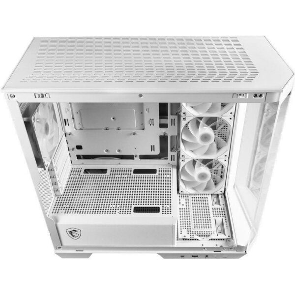 CAJA ORDENADOR GAMING MSI MAG PANO M100R PZ MATX RGB WHITE - Imagen 6