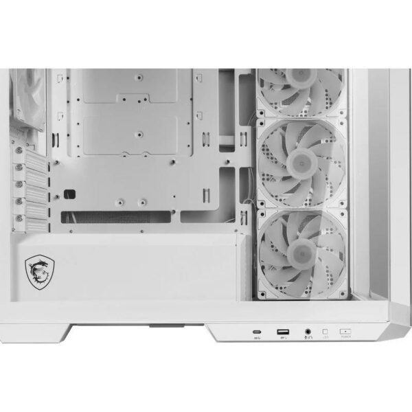 CAJA ORDENADOR GAMING MSI MAG PANO M100R PZ MATX RGB WHITE - Imagen 9