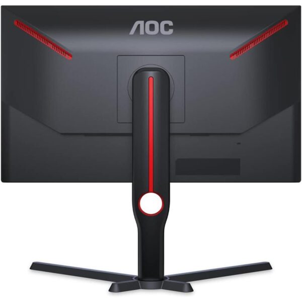 MONITOR GAMING AOC 24.5 240HZ MULTIMEDIA ERGONOMICO HDMI DP BLACK RED - Imagen 3