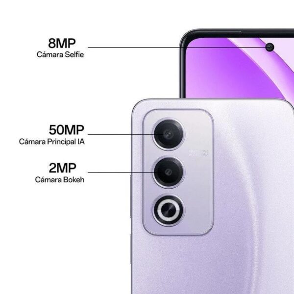 OPPO A80 6.67 HD+ 8GB 256GB 50MPX NFC 5G PURPLE - Imagen 2