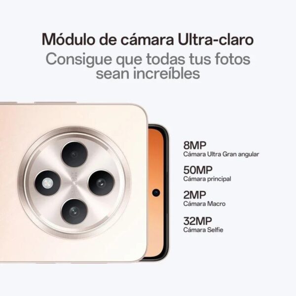 OPPO Reno 12FS 6.67 12GB 512GB 50MPX 5G ORANGE - Imagen 3