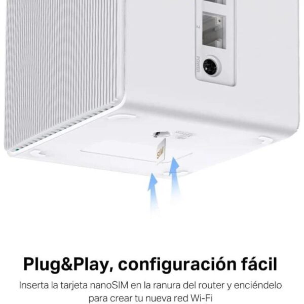 WIRELESS ROUTER MERCUSYS MB130-4G 4G LTE 150MBPS - Imagen 4