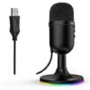 MICRÓFONO GAMING RGB USB G13  CANCELACIÓN DE RUIDO COOLSOUND - Imagen 2