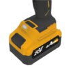 REACONDICIONADA LLAVE IMPACTO S CARBONES 850NM  20V  BATERIA 4AH BLIM - Imagen 2