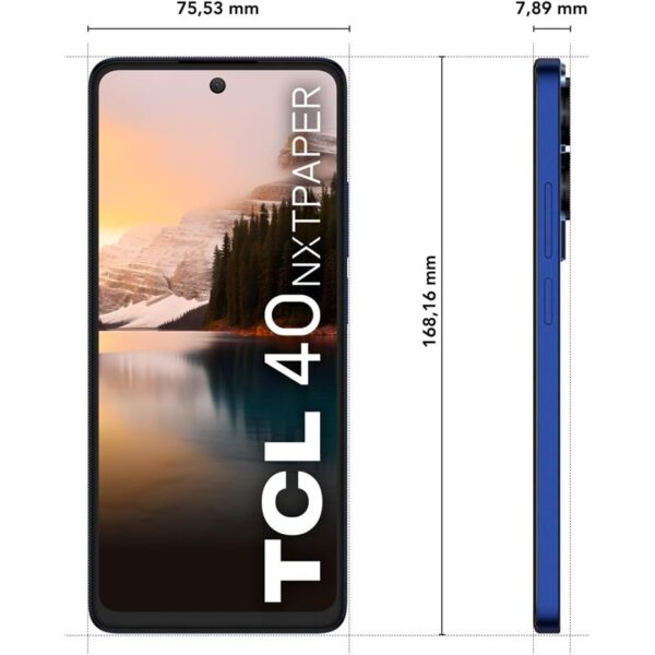 TCL 40 NXTPAPER 6.78 16GB 256GB 50MPX 4G Medianoche  Azul - Imagen 6