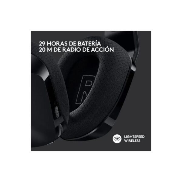 AURICULARES + MICROFONO LOGITECH GAMING G733 RGB WIRELESS BLACK - Imagen 2