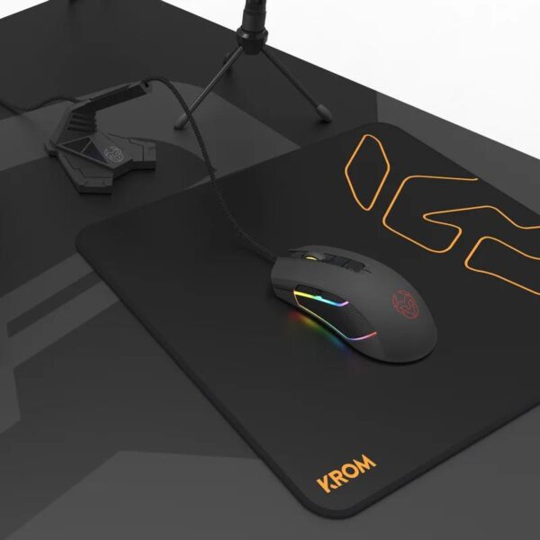 RATON KROM GAMING KOLT RGB USB 4000DPI BLACK - Imagen 6