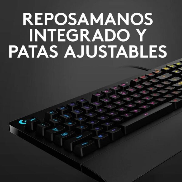 TECLADO GAMING LOGITECH G213 USB RGB BLACK - Imagen 4